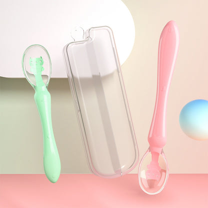 Silicone Newborn Baby Spoons