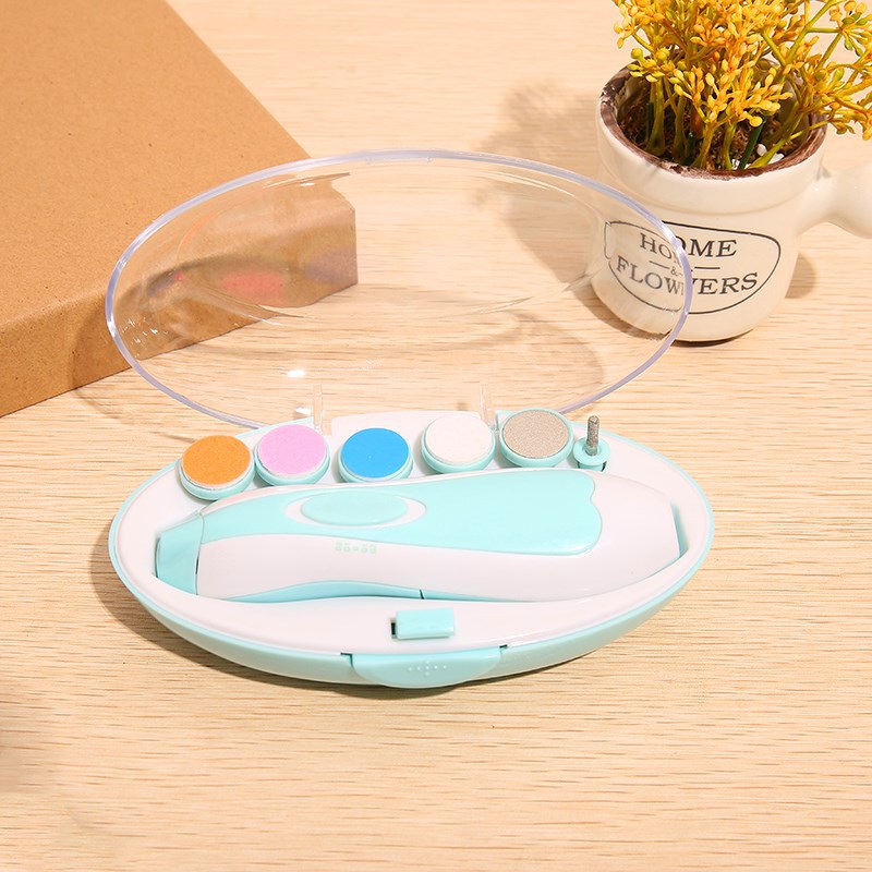 Gentle Care with Multifunctional Baby Nail Polisher Manicure Kit