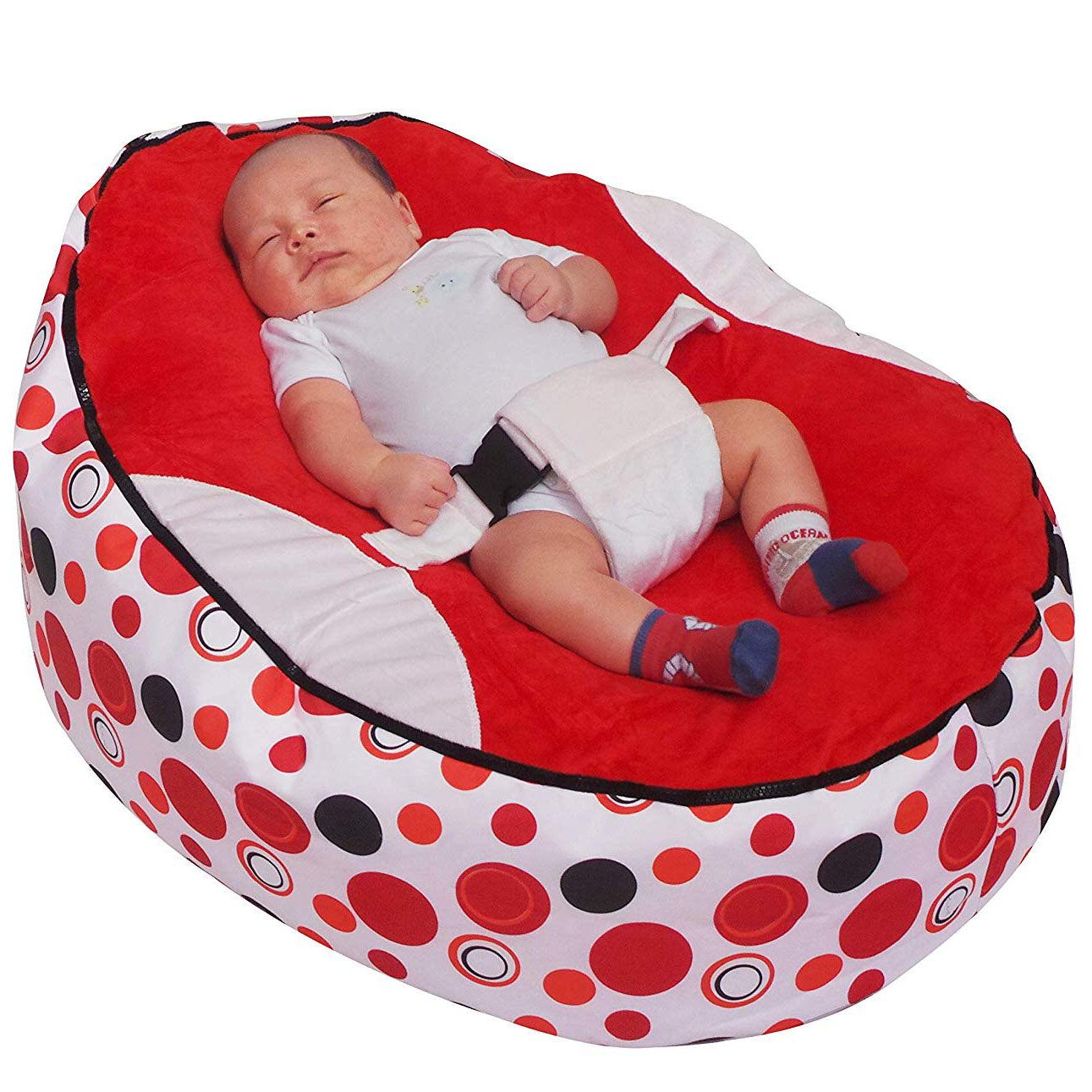 red Colorful Baby Sofa Bed Cover