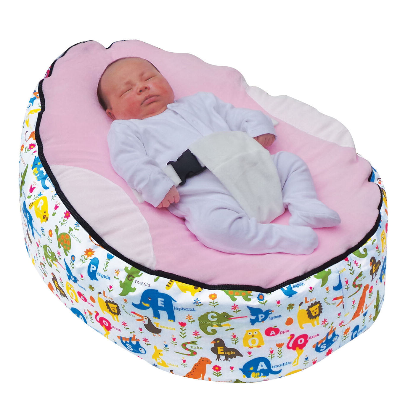 soft pink of the Colorful Baby Sofa Bed Cover