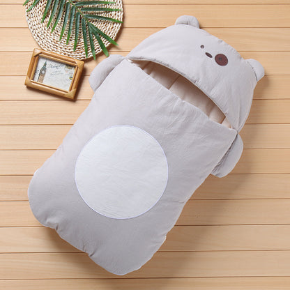 Cartoon Baby Sleeping Bag - Pure Cotton & Silk Floss