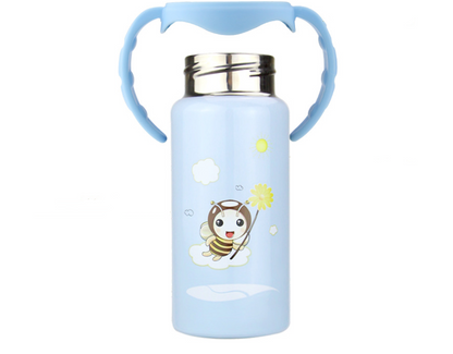 Stainless Steel Insulated Baby Feeding Bottle with Handle