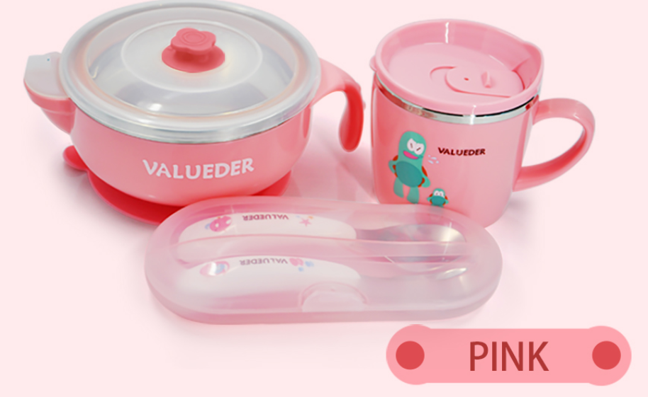 Baby Stainless Steel Feeding Set