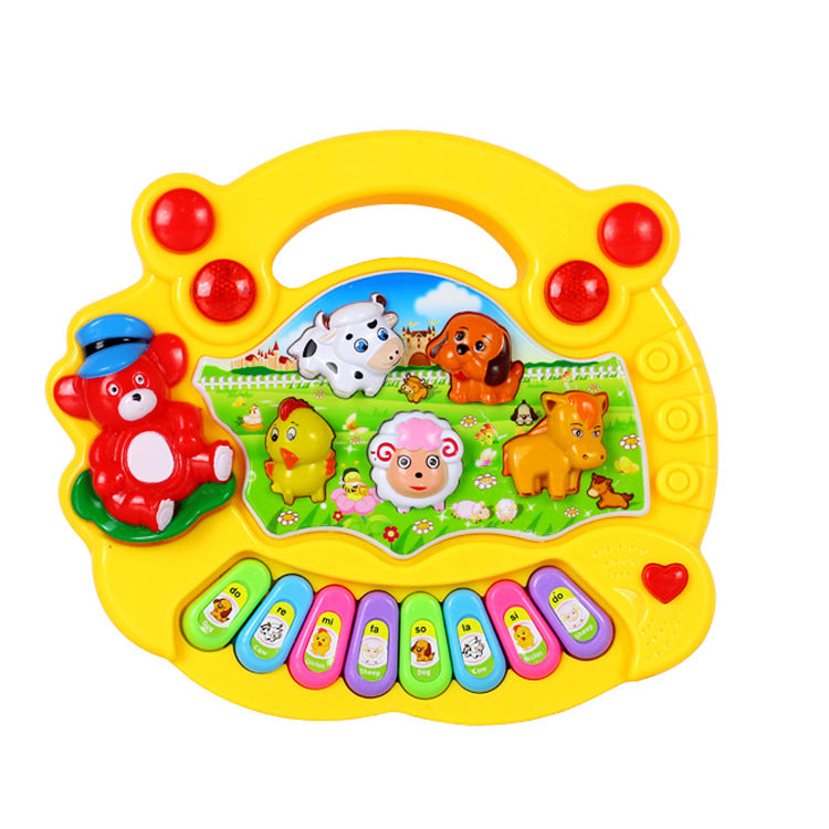 Farm Animal Keyboard Musical Instrument Child Baby Toys