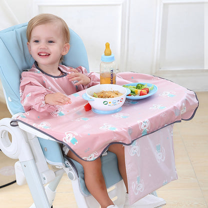 Cartoon Baby Dining Chair Bib Cover