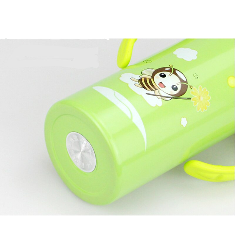 Stainless Steel Insulated Baby Feeding Bottle with Handle