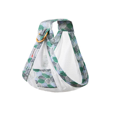 white Soft & Breathable Baby Wrap Carrier \