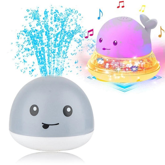 Interactive Baby Bathroom Fun: Electric Induction Whale Spray Toy