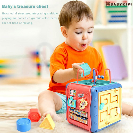 Baby hexahedron educational toys