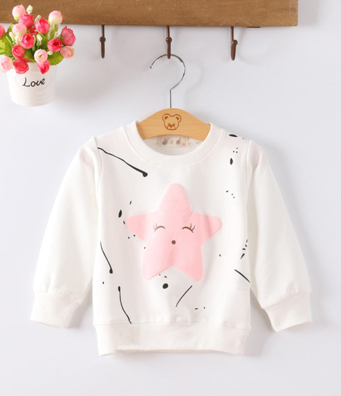 Newborn Baby Girl Sweater - Korean Style