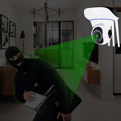 Smart 1080P HD Dome Security Camera - Enhanced Home Monitoring