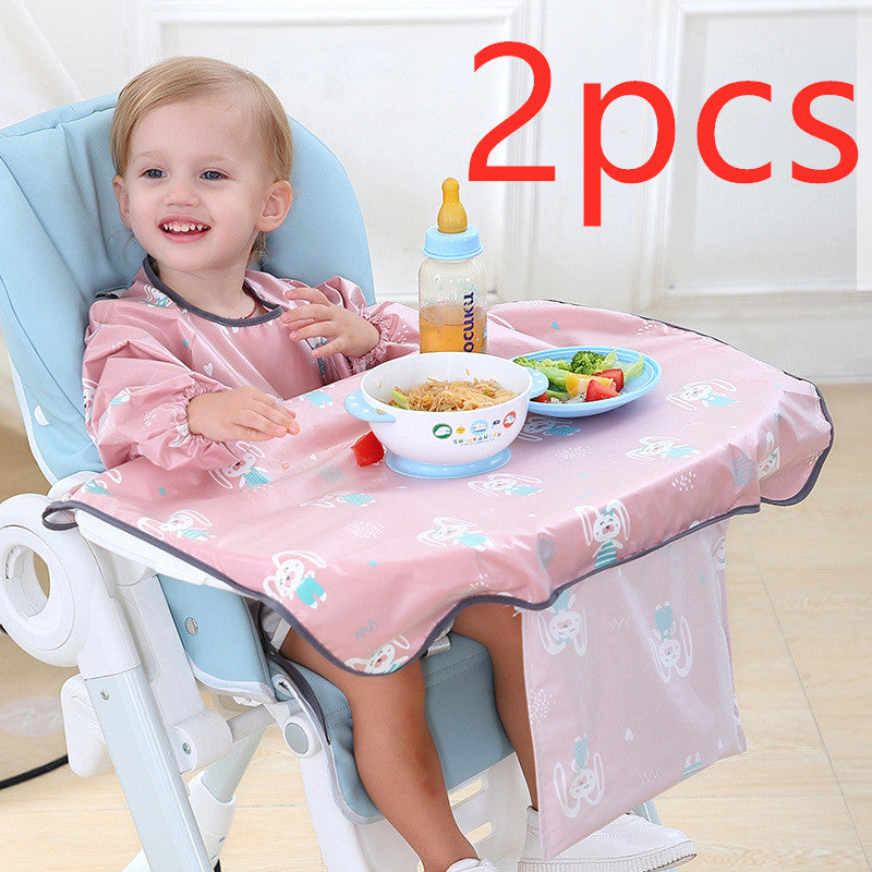 Cartoon Baby Dining Chair Bib Cover