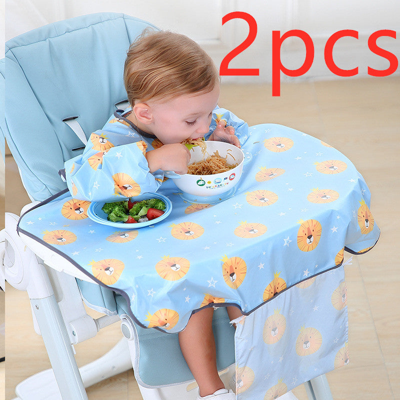 Cartoon Baby Dining Chair Bib Cover