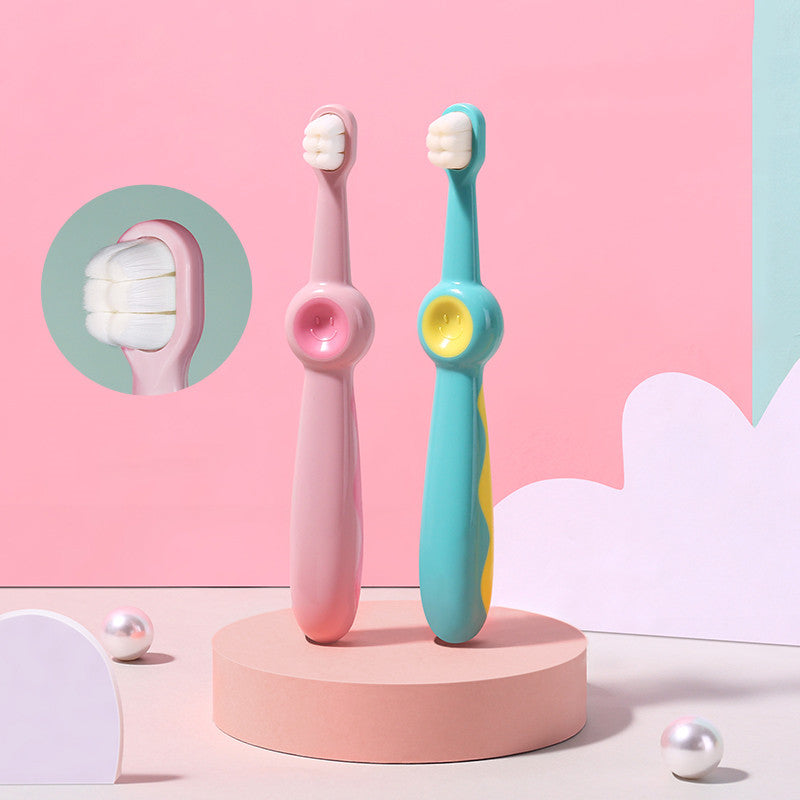 Soft Bristled Children's Toothbrush Set for Gentle Cleaning