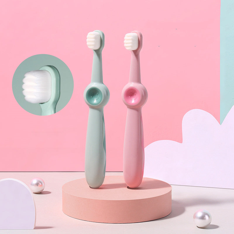 Soft Bristled Children's Toothbrush Set for Gentle Cleaning