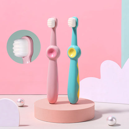 Soft Bristled Children's Toothbrush Set for Gentle Cleaning