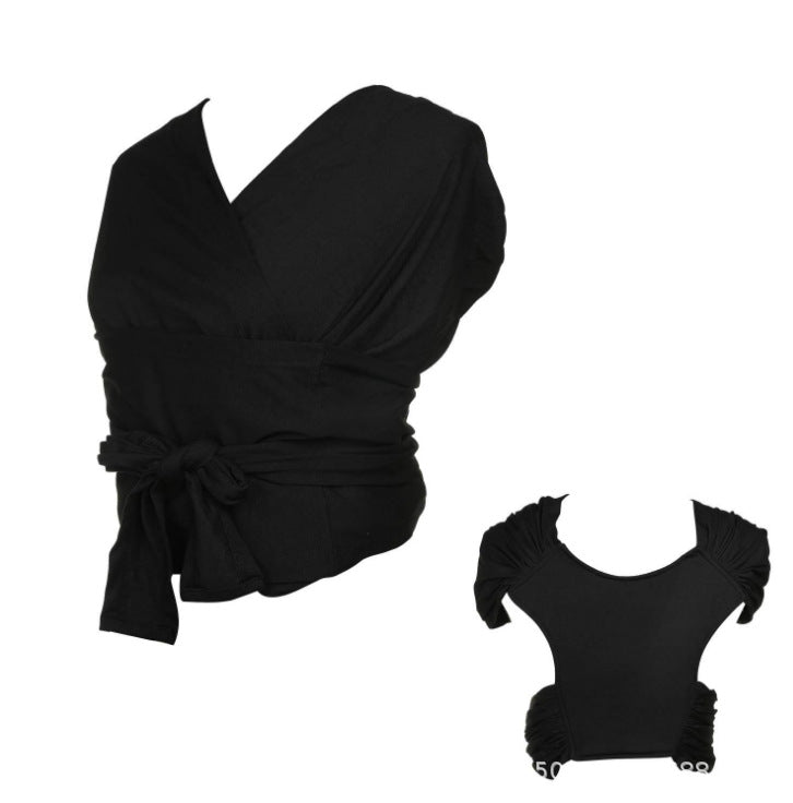 black  Cotton Baby Sling 