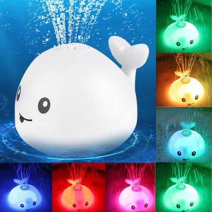 Interactive Baby Bathroom Fun: Electric Induction Whale Spray Toy