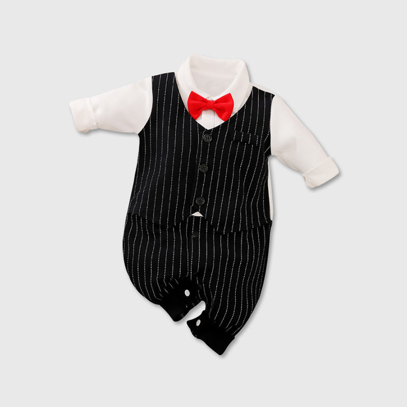 Gentleman Style Baby Jumpsuit - Spring & Autumn Collection