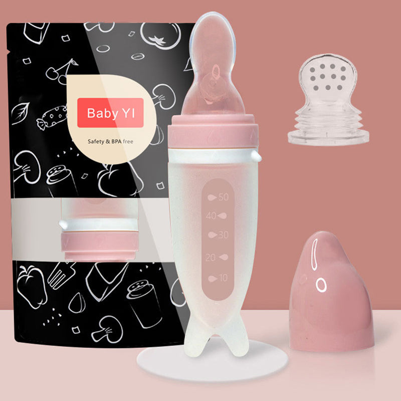 30ML Dolphin Silicone Feeding Bottle for Newborns