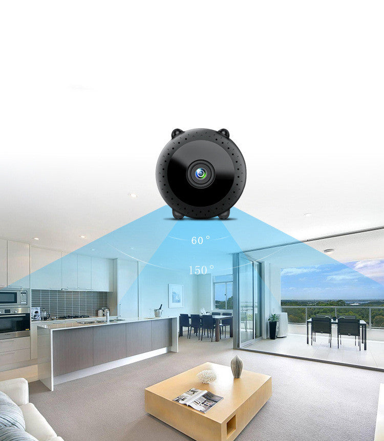 Compact 1080P Mini USB Night Vision Camera - Wireless Baby & Home Security