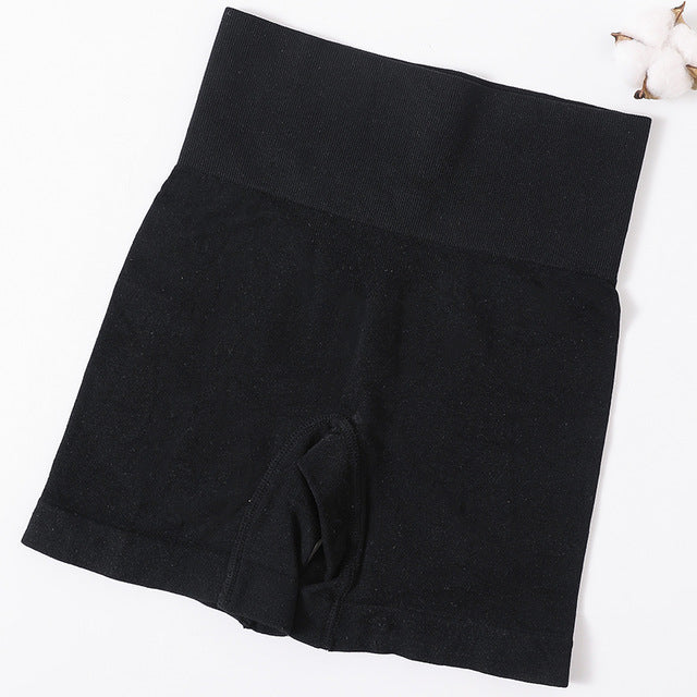 Seamless High-Waist Maternity Sport Shorts black