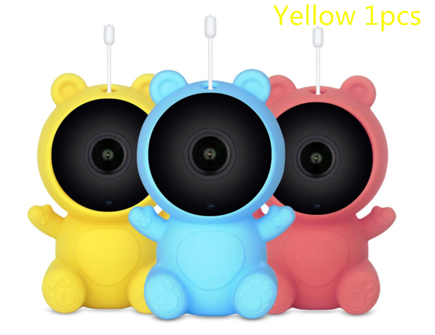 yellow 1080P HD Smart Child Baby Monitor Camera