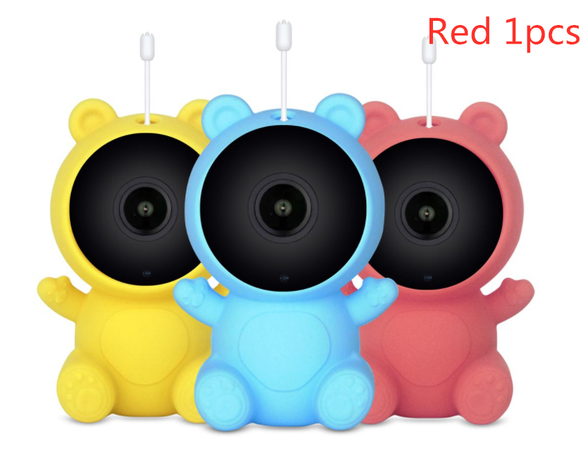 red pcs of 1080P HD Smart Child Baby Monitor Camera