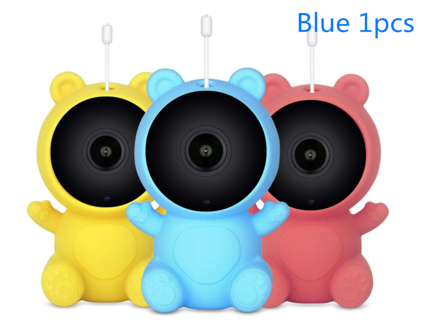 blue 1080P HD Smart Child Baby Monitor Camera