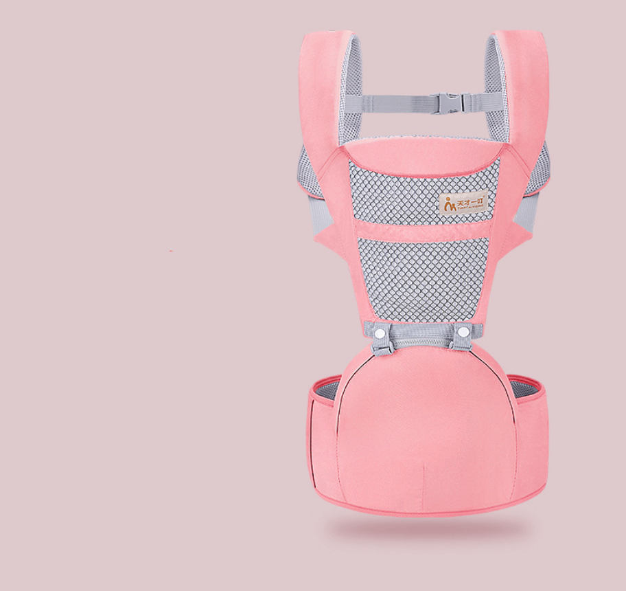 strong pink Baby Carrier Waist Stool 