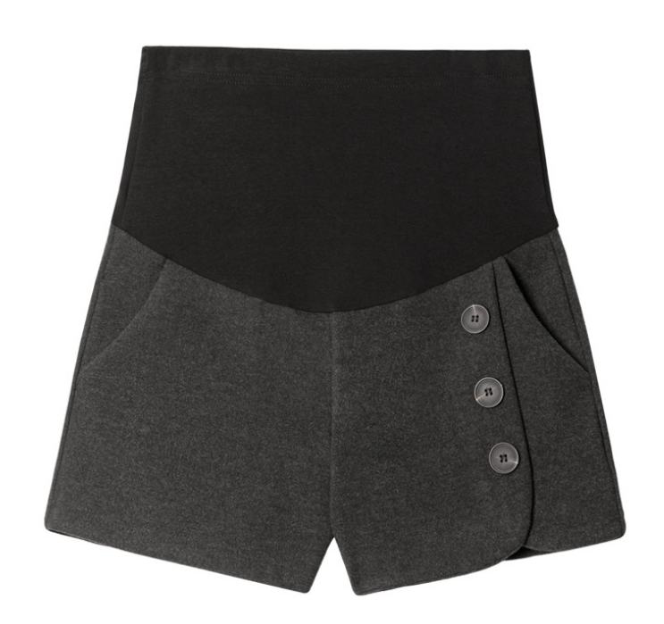 Cotton Wool Stomach Lift Maternity Shorts