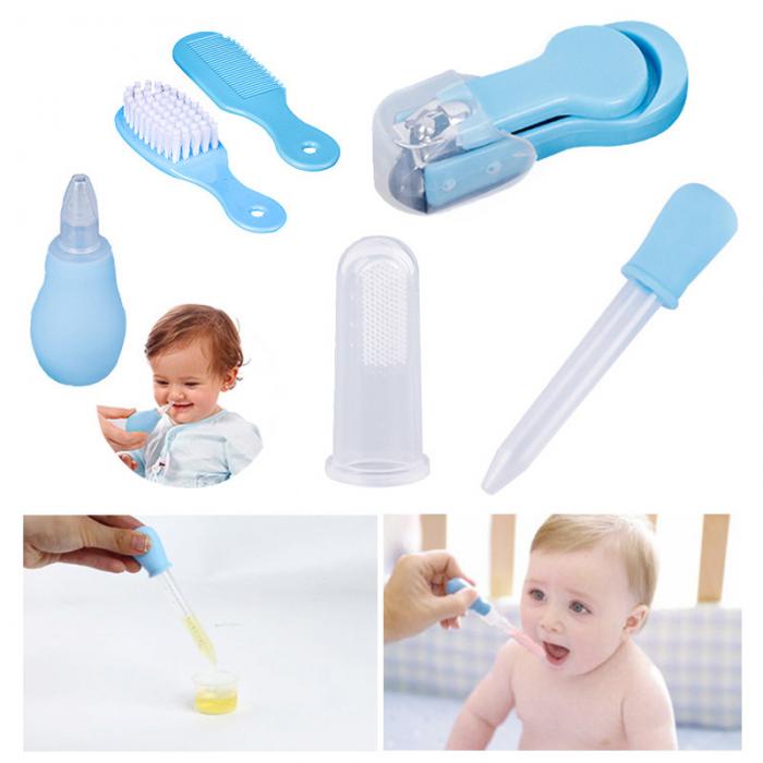 Ultimate Baby Care Kit with two babys trying the tool