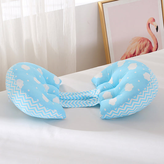 Butterfly-Shaped Maternity Waist Pillow for Pregnancy Support