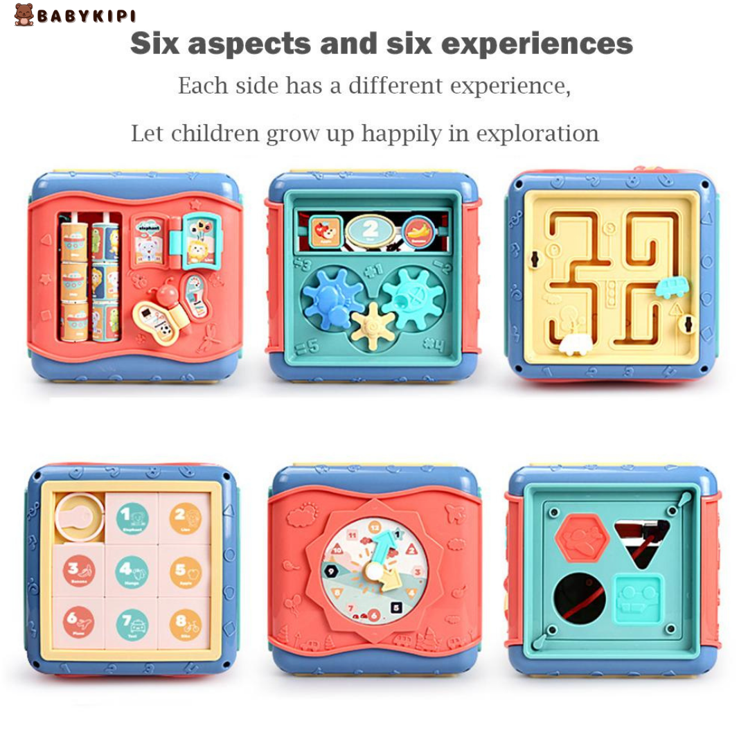 Baby hexahedron educational toys