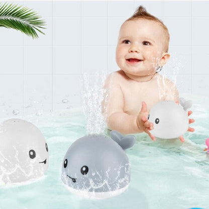 Interactive Baby Bathroom Fun: Electric Induction Whale Spray Toy