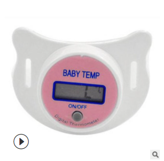 Baby Pacifier Digital Thermometer - Baby Care Monitoring Devices