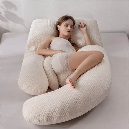 U-Shaped Multifunctional Pregnancy Lumbar Support Pillow