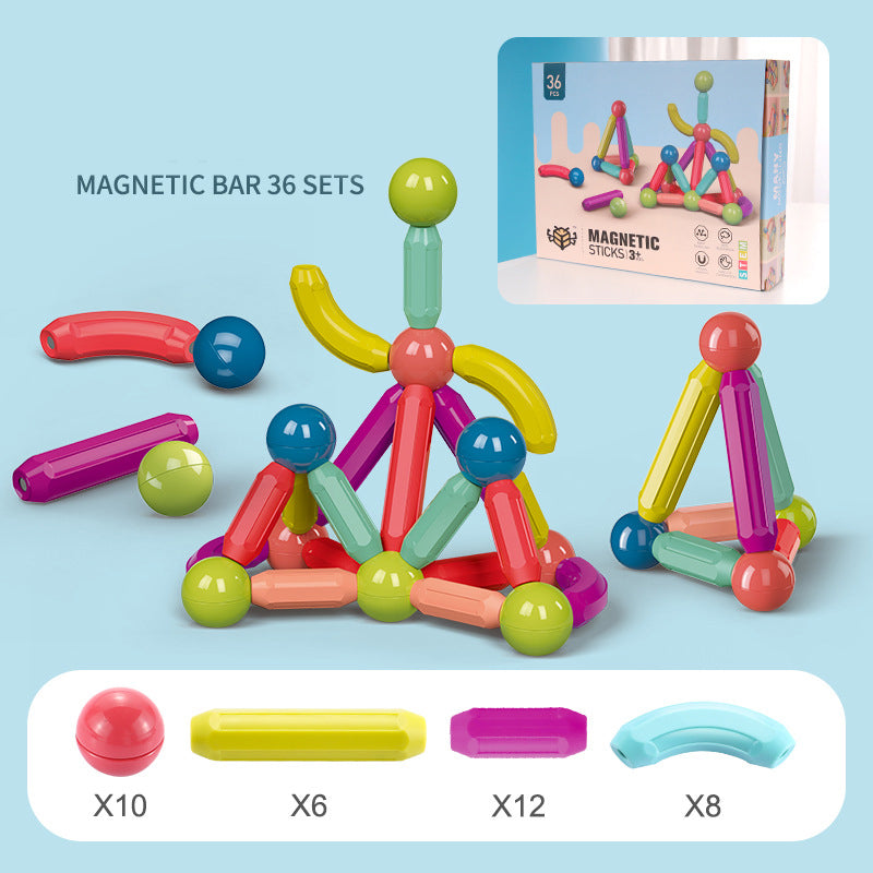 Magnetic Building Blocks Game for kids - Baby Educational Toys Online