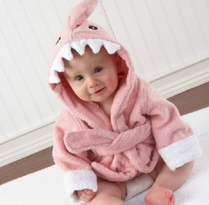 Cute Animal Baby Bath Towels - Cotton Bathrobes