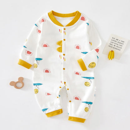 Long Sleeve Baby Jumpsuit - Baby Clothes