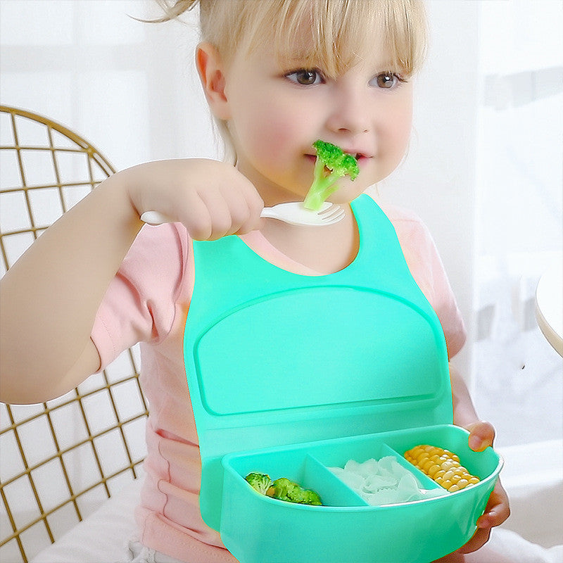 3D Waterproof Soft Plastic Baby Bibs