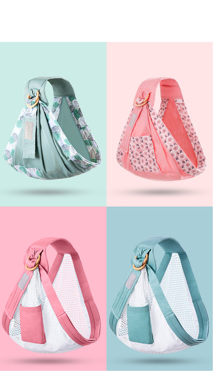 4 Soft & Breathable Baby Wrap Carrier 