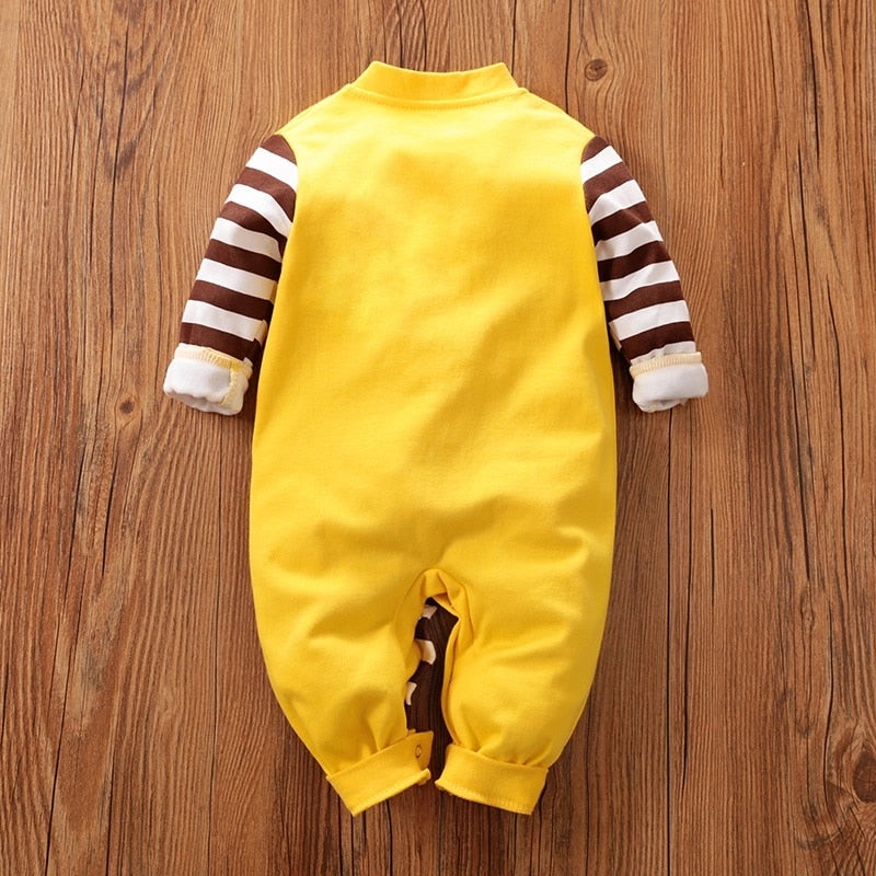 Baby One-Piece Clothes - Soft Cotton Fabric