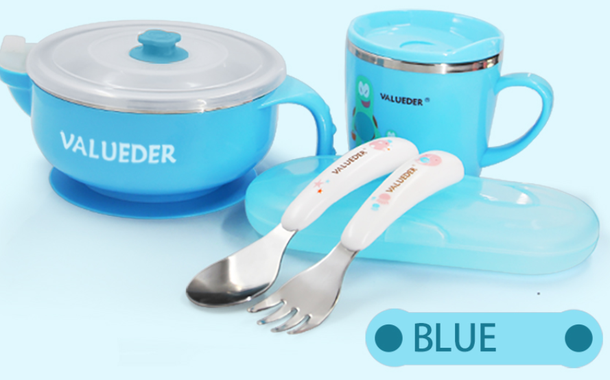 Baby Stainless Steel Feeding set - Kids Feeding Devices 2024