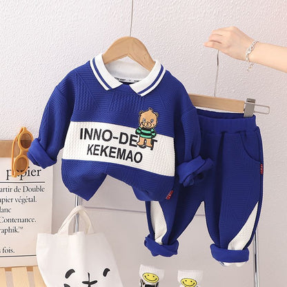 Baby Boys Spring Clothes Suit - Casual Corduroy Outfit