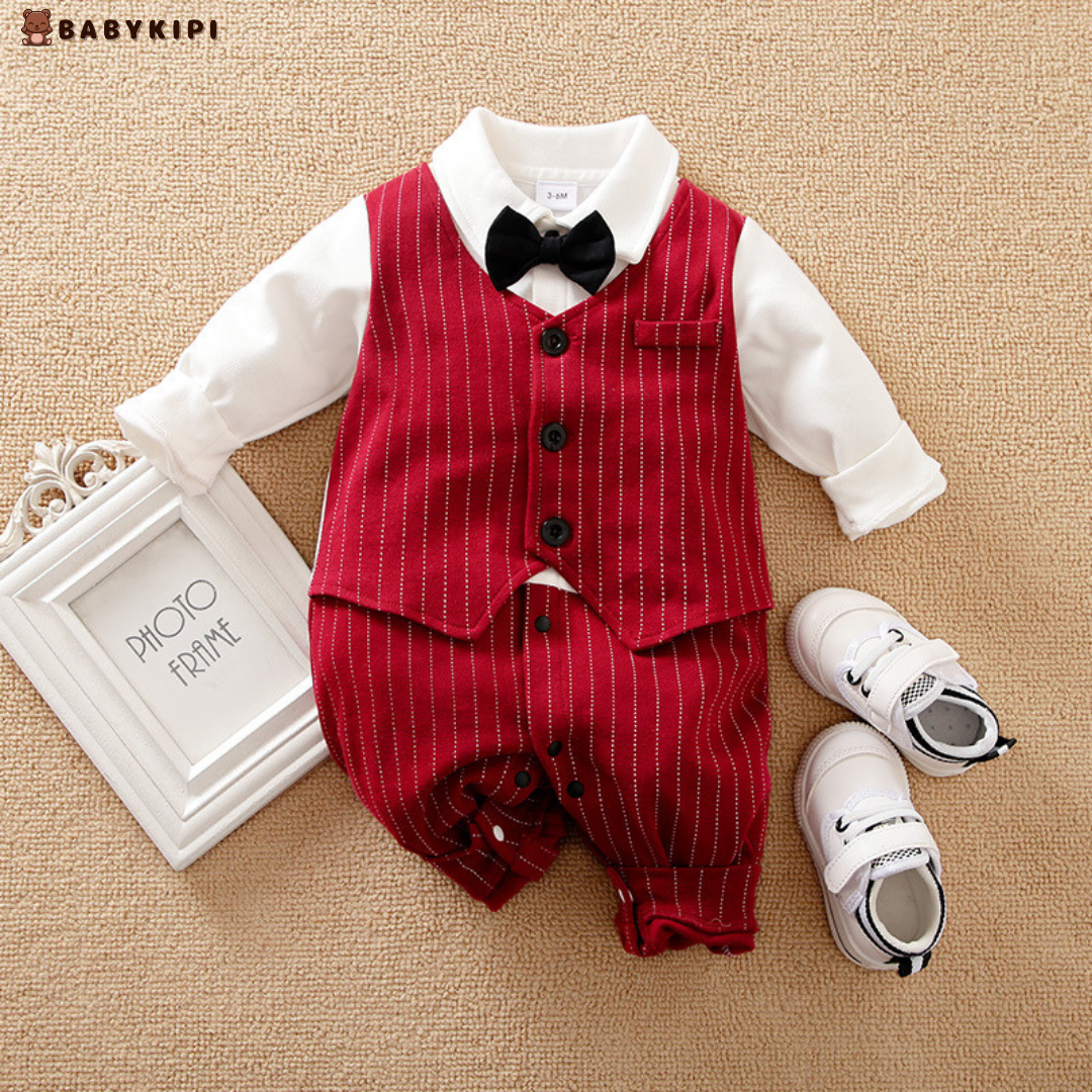 Baby Boy Gentleman Jumpsuit - Autumn Clothing Collection