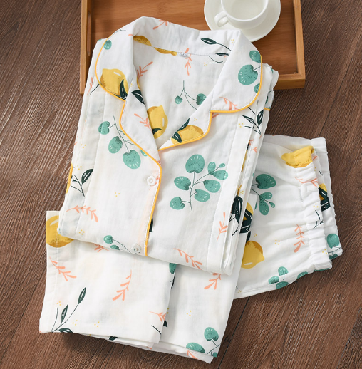 Ultra-Soft 100% Cotton Maternity Sleepwear Set