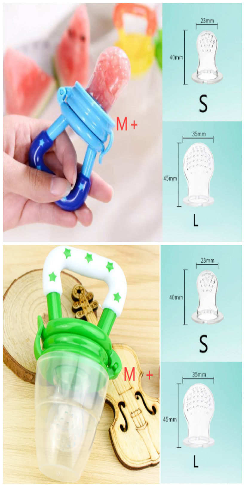 Safe Silicone Baby Pacifier 