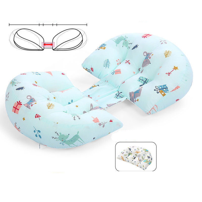 Adjustable U-Shaped Pregnancy Waist Support Pillow