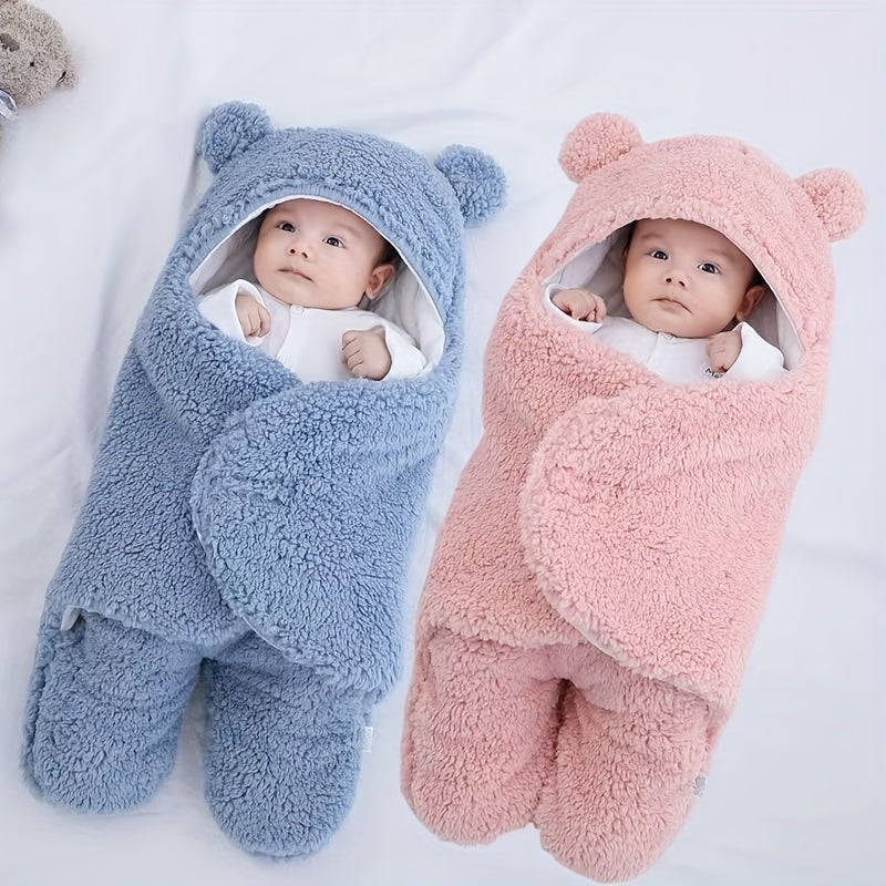 Baby Winter Sleeping Warm Bag Blanket With Cap 2024